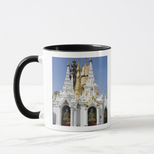 Taza Pagoda de Shwedagon (Paya), gran sitio del templo  (Izquierda)