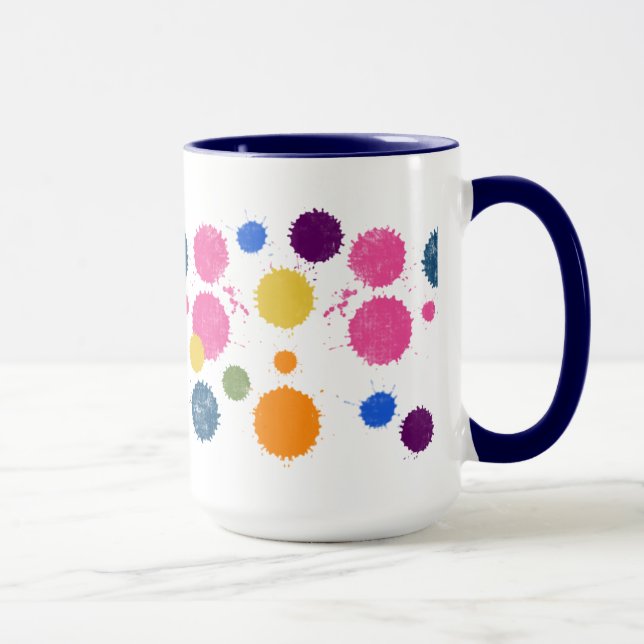 Taza Paint Dris Mug (Derecha)