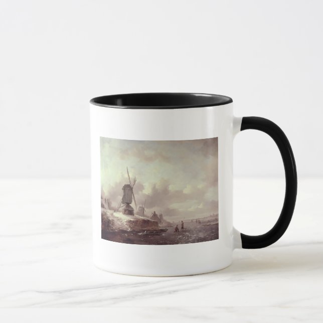 Taza Paisaje 3 del invierno (Derecha)