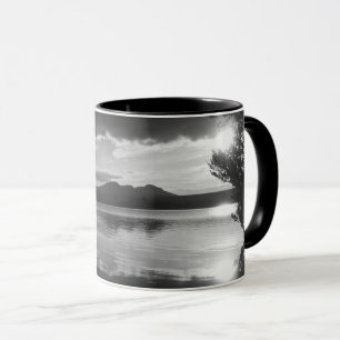 Taza Paisaje blanco y negro - Mug de fotos