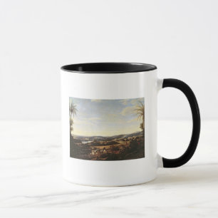 Taza Paisaje brasileño con una plantación