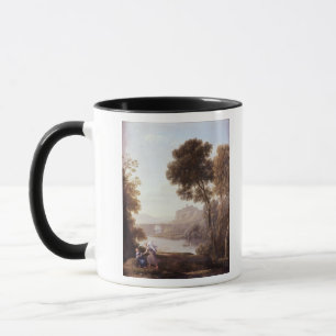 Taza Paisaje con Hagar y el ángel, 1646