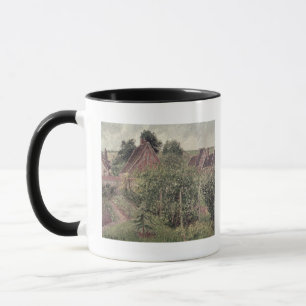 Taza Paisaje con los tejados de la cabaña, 1 de Camill