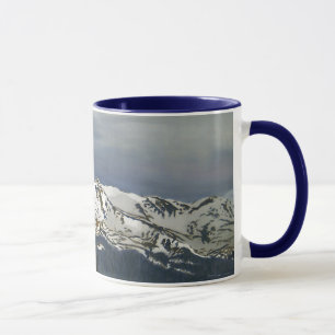Taza Paisaje de las Montañas de Winter Leadville Colora