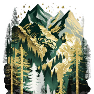 Taza Paisaje de las montañas forestales - Mug