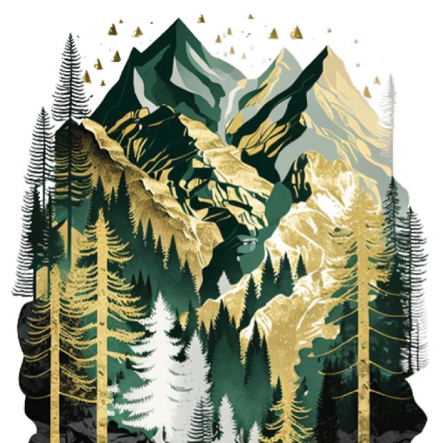 Taza Paisaje de las montañas forestales - Mug (Subido por el creador)