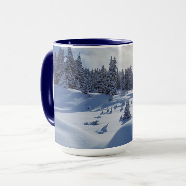 Taza Paisaje de nieve (Anverso izquierdo)