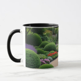 Taza paisaje de primavera