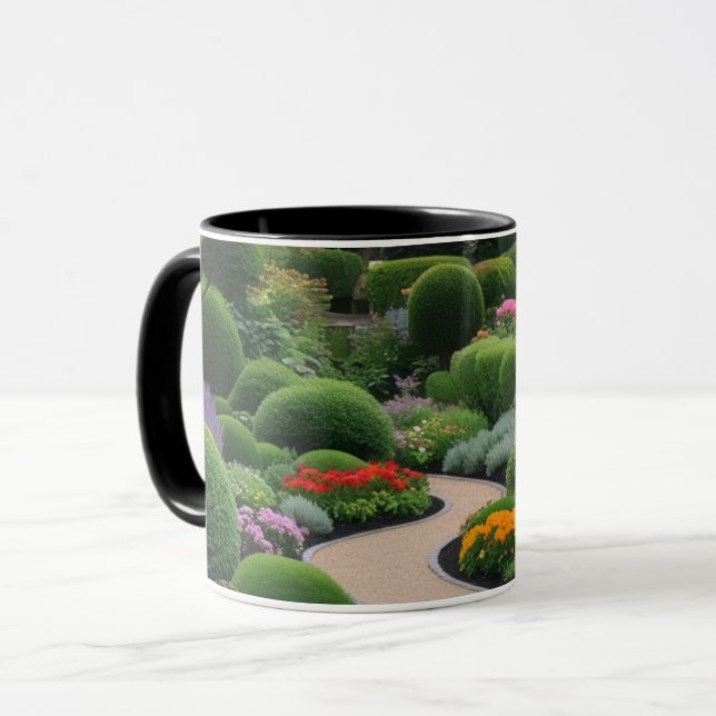 Taza paisaje de primavera (Anverso izquierdo)