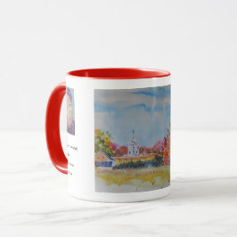 Taza Paisaje del campo de batalla de Gettysburg / Larry