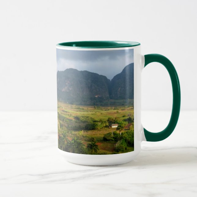 Taza Paisaje del valle panorámico, Cuba (Derecha)