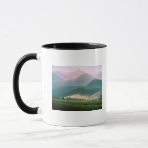 Taza Paisaje en el Riesengebirge, 1810-11