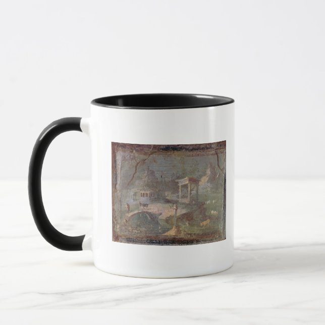 Taza Paisaje idílico, de Herculano, (Izquierda)