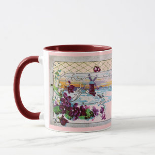 Taza Paisaje invernal de ROMANTICA con paneles