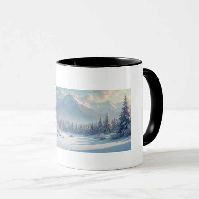 Taza Paisaje invernal Mug (Anverso derecho)