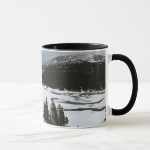 Taza Paisaje invernal Snowy Ellery Lake California