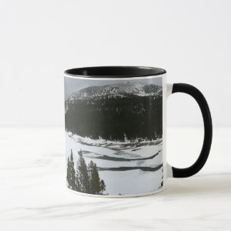 Taza Paisaje invernal Snowy Ellery Lake California