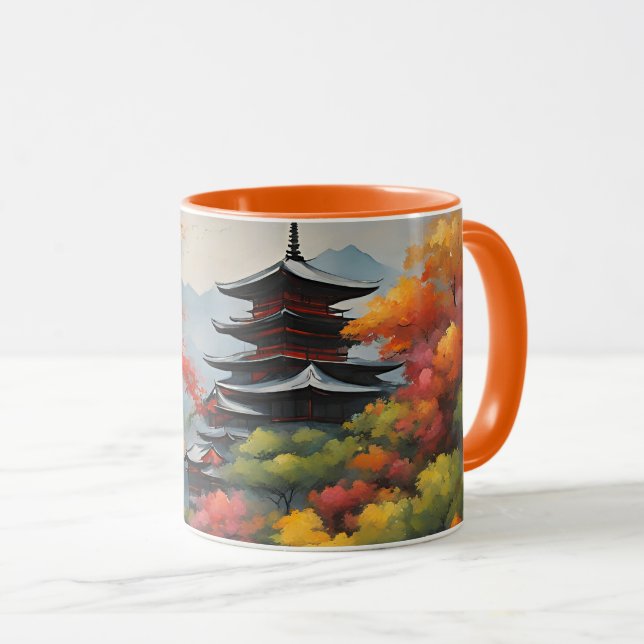 Taza Paisaje japonés (Anverso derecho)