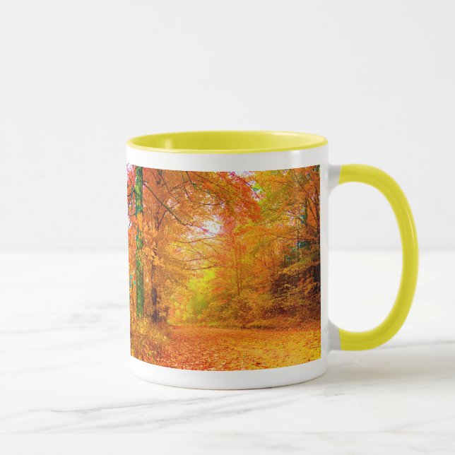 Taza Paisaje natural del otoño de Vermont (Derecha)