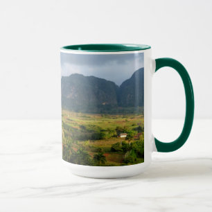 Taza Paisaje panorámico del valle, Cuba