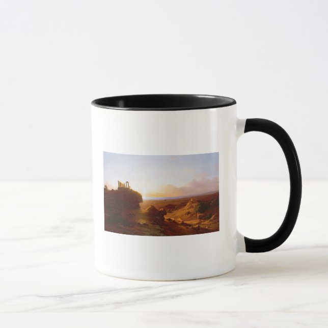 Taza Paisaje romántico, 1860 (Derecha)