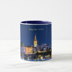 Taza Paisaje urbano de Belgrado, Serbia