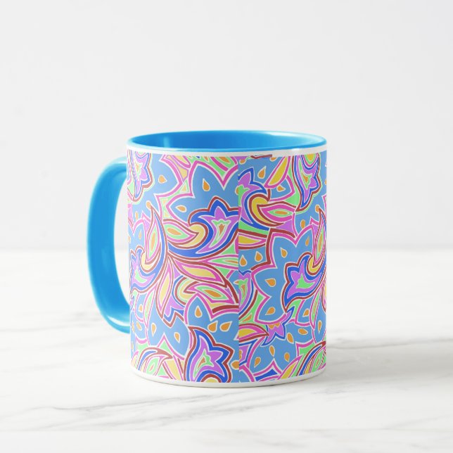 Taza Paisley Multi (Anverso izquierdo)