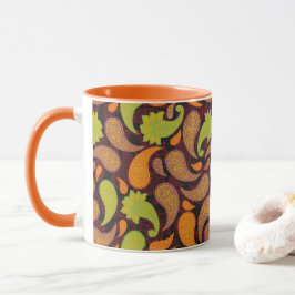 Taza Paisley Pattern 