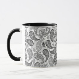 Taza Paisley Pattern 