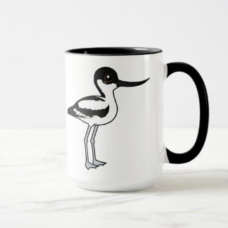 Taza Pájaro aguacate crudo Personalizado Birdorable