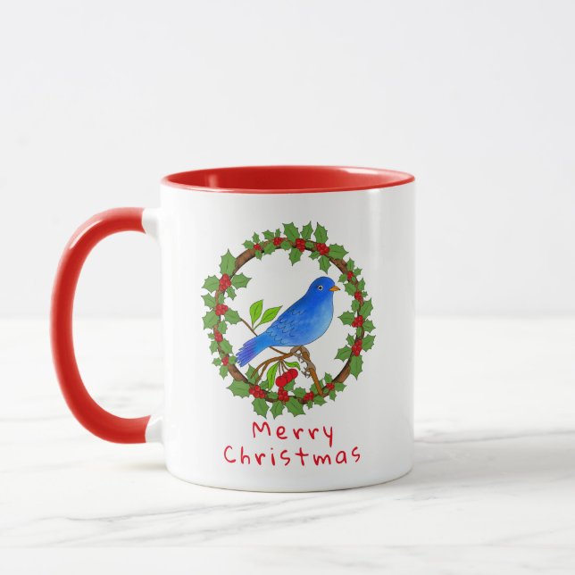 Taza Pájaro azul (Izquierda)