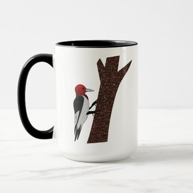 Taza Pájaro carnoso de cabeza roja (Izquierda)