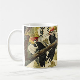 Taza Pájaro carpintero perpendicular, John James Audubo
