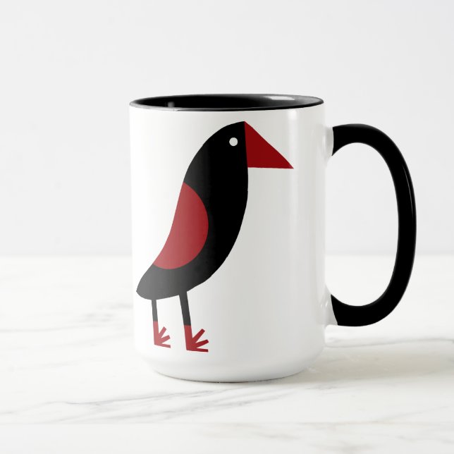 Taza Pájaro feliz grande (Derecha)