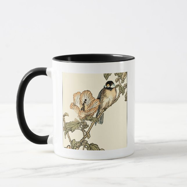 Taza Pájaro oriental encaramado en rama (Izquierda)