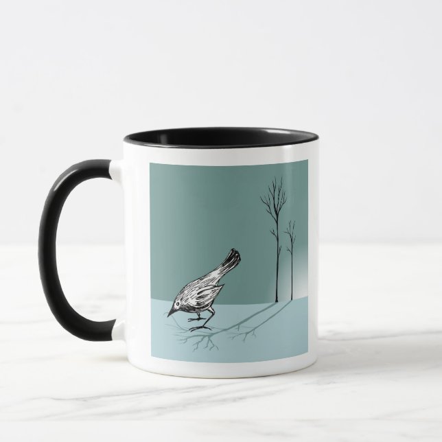 Taza Pájaro temprano (Izquierda)