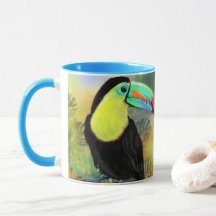 Pájaro Toco Tropical Toco Toucan Exótico - Pintado