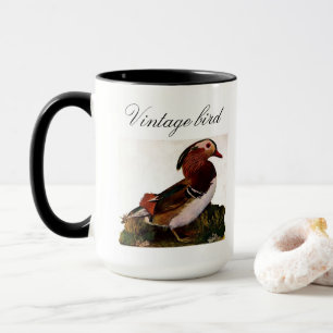 Taza Pájaro y oligosidad de color de pato fresco