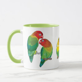Taza pájaros