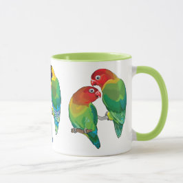 Taza pájaros