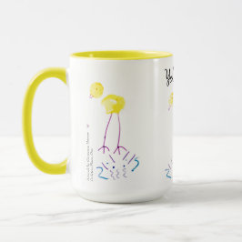 Taza Pájaros amarillos - caprichosos - lindos
