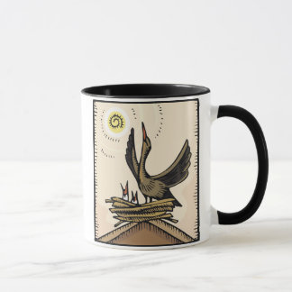 Taza Pájaros de la madre y de bebé