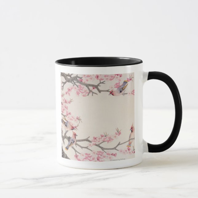 Taza Pájaros del canto en primavera (Derecha)