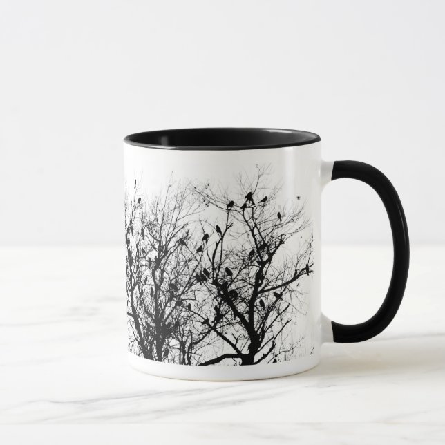 Taza Pájaros en un árbol (Derecha)