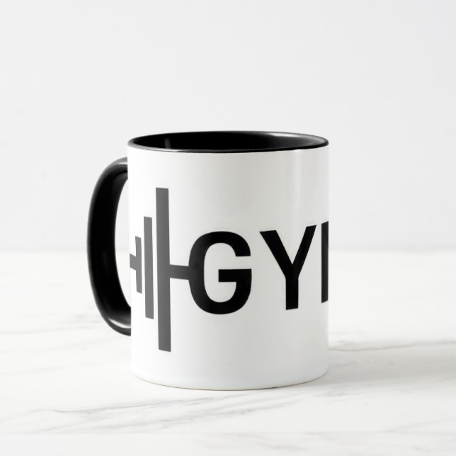 Taza Palabra de gimnasio (Anverso izquierdo)