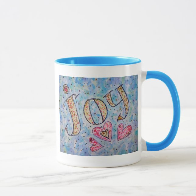 Taza Palabra inspiradora "Alegría" Mug (Derecha)
