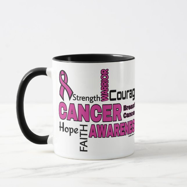 Taza Palabras... Cáncer de Mama (Izquierda)