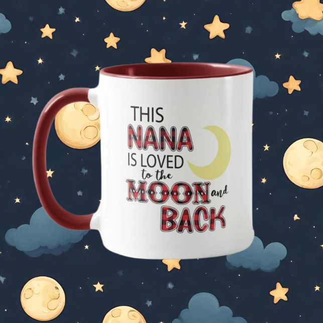Taza Palabras de luna de amor de Nana (Subido por el creador)