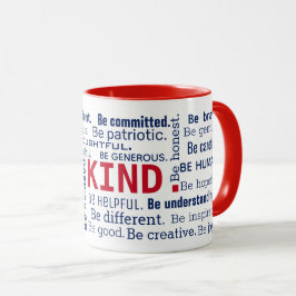 Taza Palabras inspiradoras de Word Cloud