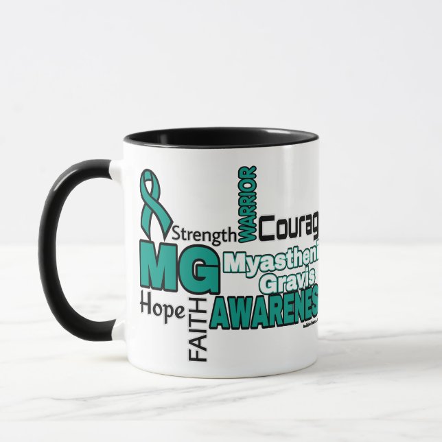 Taza Palabras... Miastenia Gravis (Izquierda)